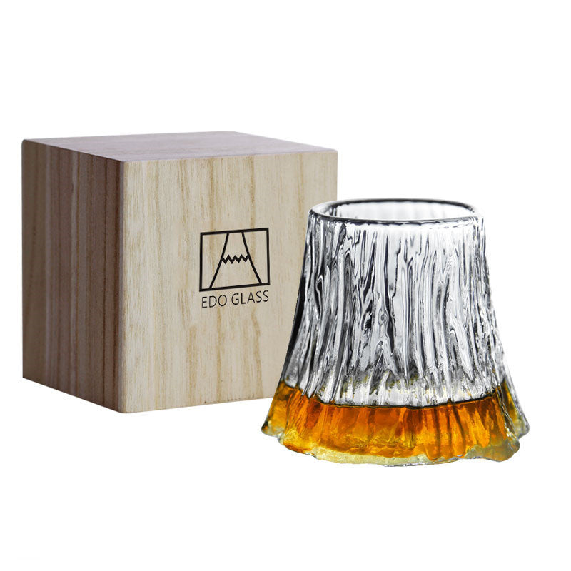 Flame Mount Cup Whiskey Glass