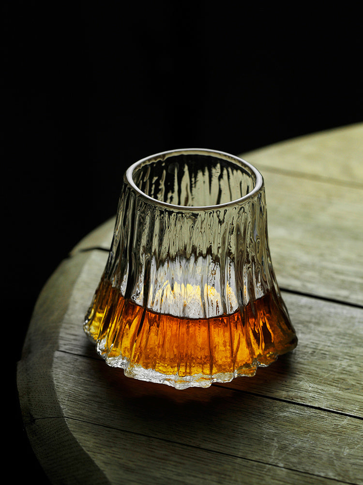 Flame Mount Cup Whiskey Glass