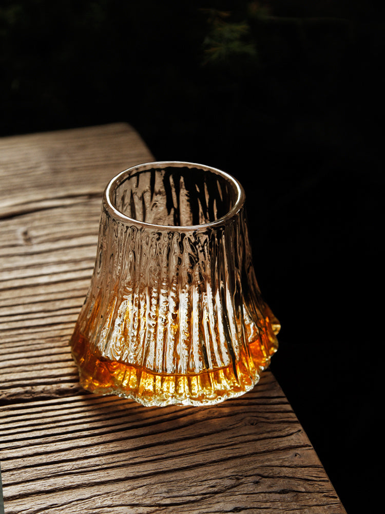 Flame Mount Cup Whiskey Glass