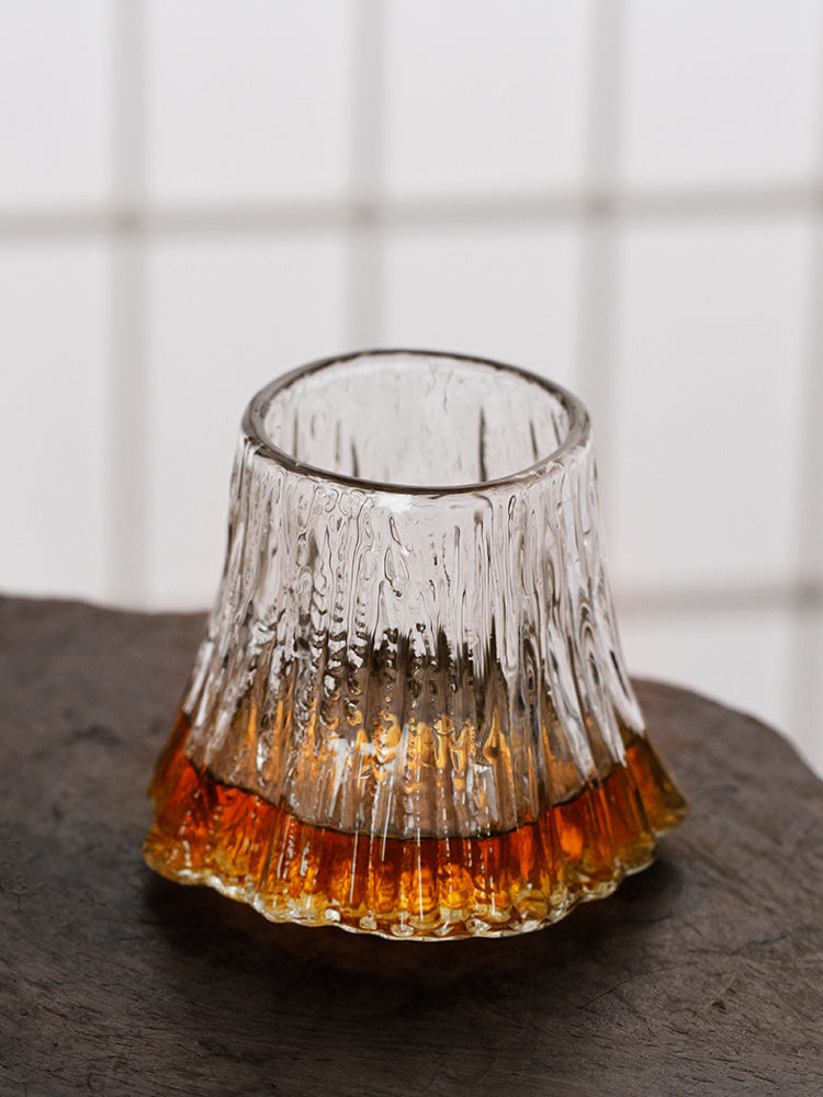 Flame Mount Cup Whiskey Glass