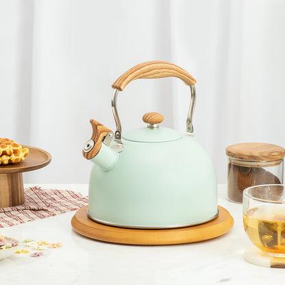 Kitchenware New Green Whistling Kettle