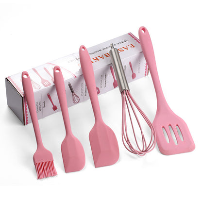 5-piece silicone kitchenware set