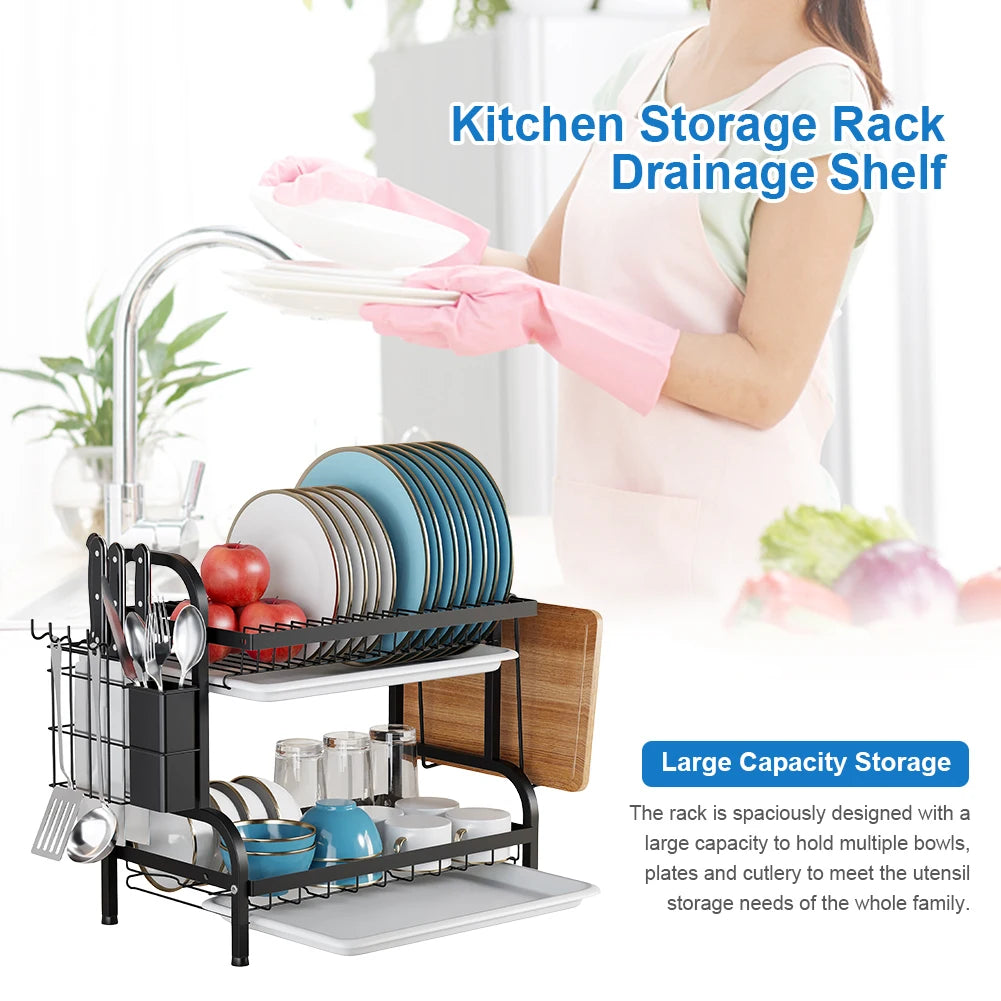 Draining Storage Rack