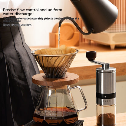 Pour-over Coffee Suit Gift Box Household American Coffee Maker Coffee Pot With Scale Combination